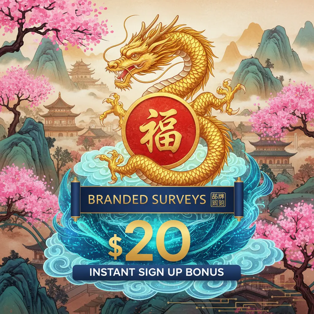 instant $20 sign up bonus - Branded