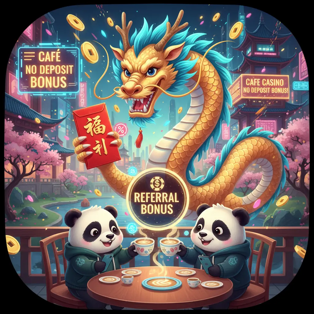 cafe casino no deposit bonus - Referral