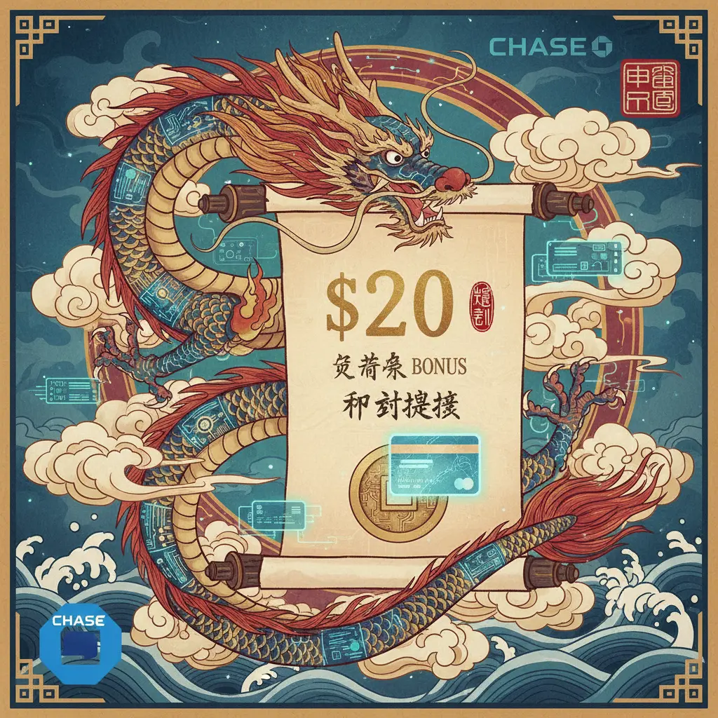 $20 sign up bonus instant withdraw - Chase